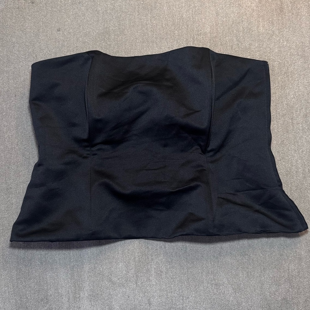 Vintage Louis Féraud Structured Corset Top in Black